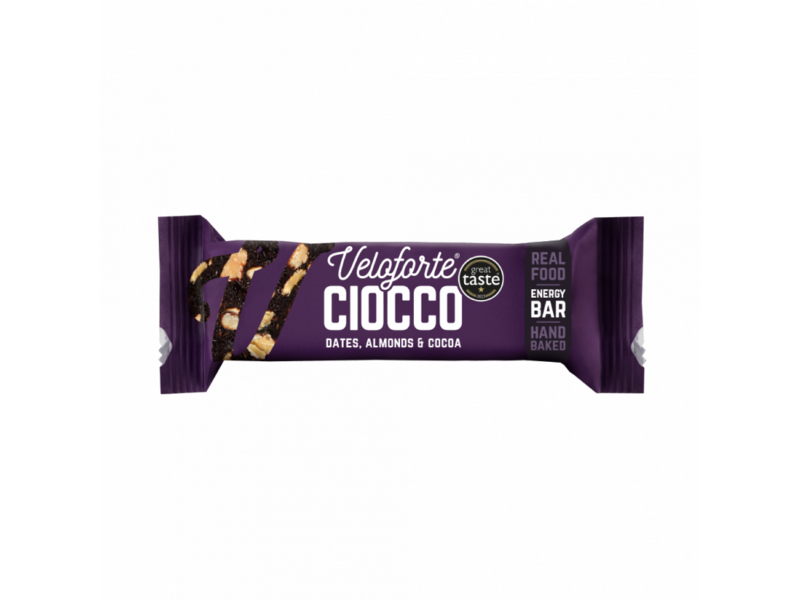 Veloforte Energy Bars Ciocco - Dates, Almonds & Cocoa click to zoom image