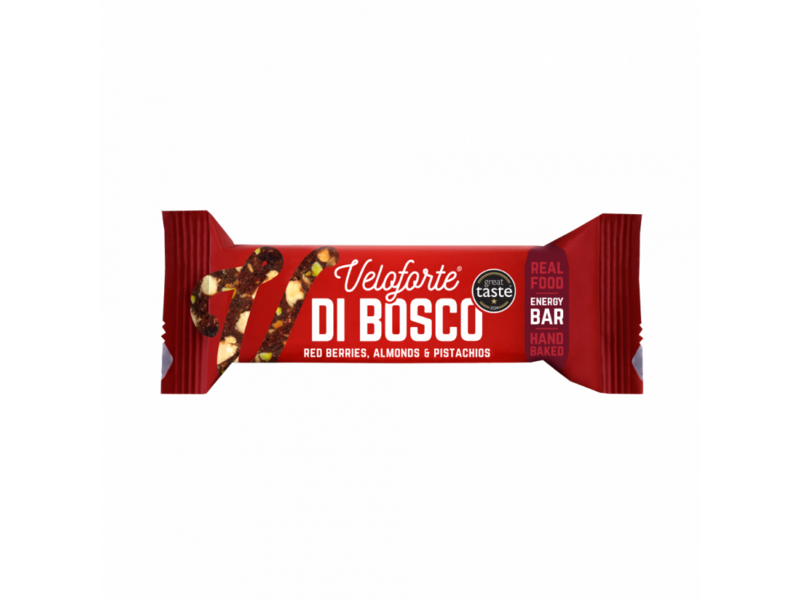 Veloforte Energy Bars Di Bosco - Red Berries & Pistachios click to zoom image