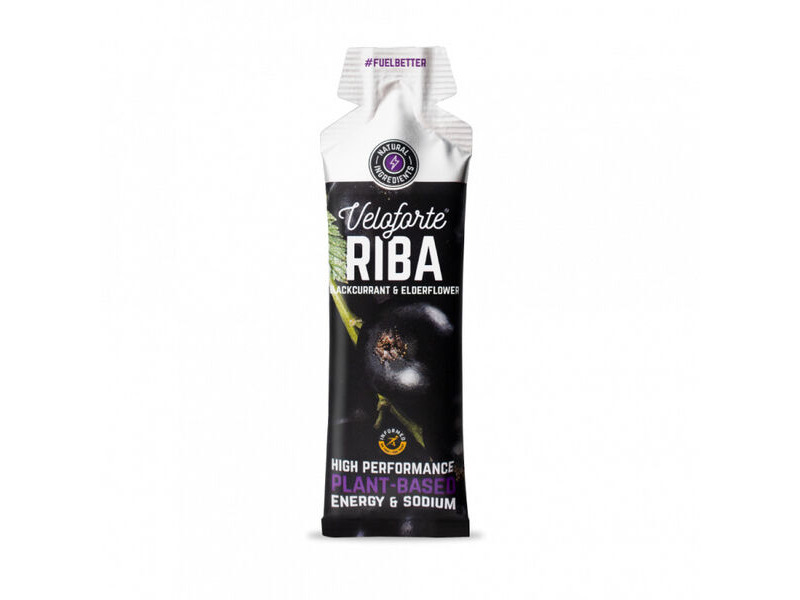 Veloforte Gels Riba - Blackcurrant & Elderflower click to zoom image