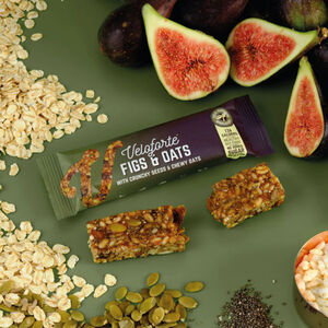 Veloforte Snack Bars Figs & Oats click to zoom image