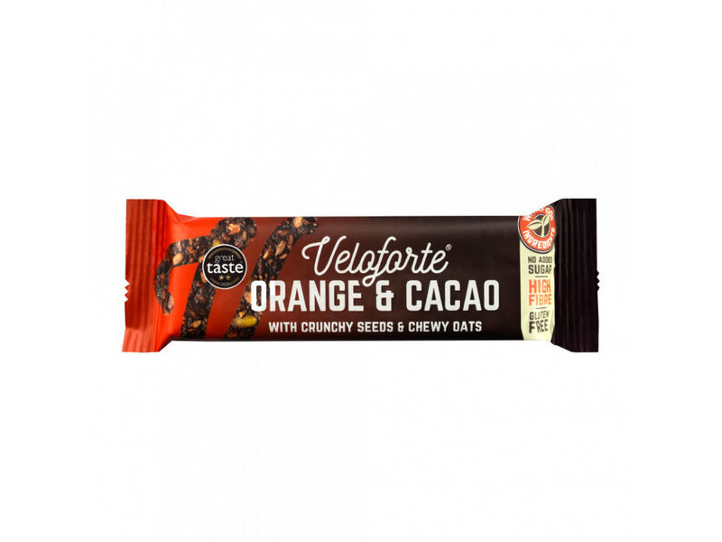 Veloforte Snack Bars Orange & Cacao click to zoom image