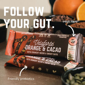 Veloforte Snack Bars Orange & Cacao click to zoom image