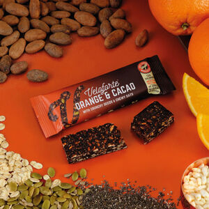 Veloforte Snack Bars Orange & Cacao click to zoom image