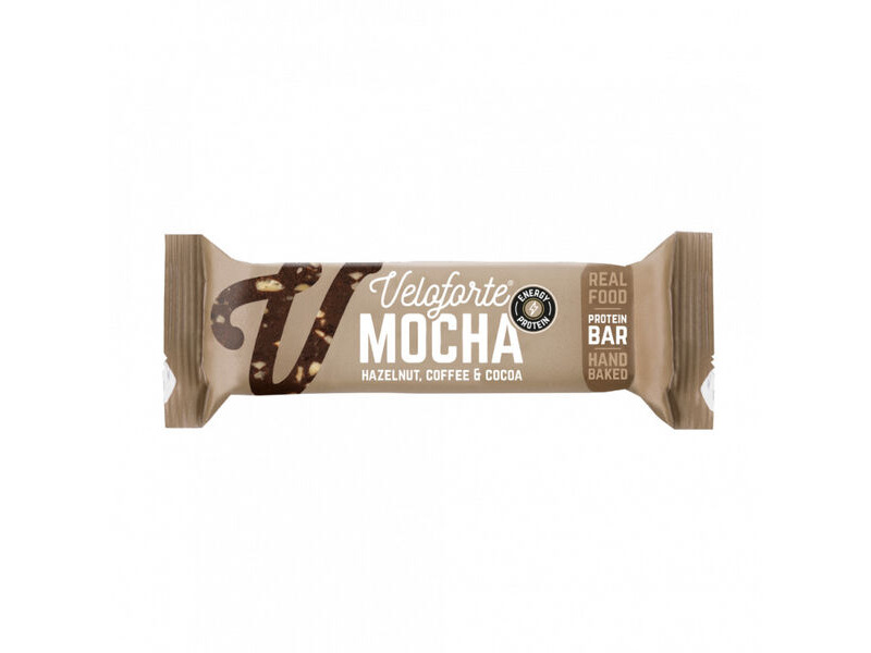 Veloforte Protein Bars Mocha - Hazelnut, Coffee & Cocoa click to zoom image
